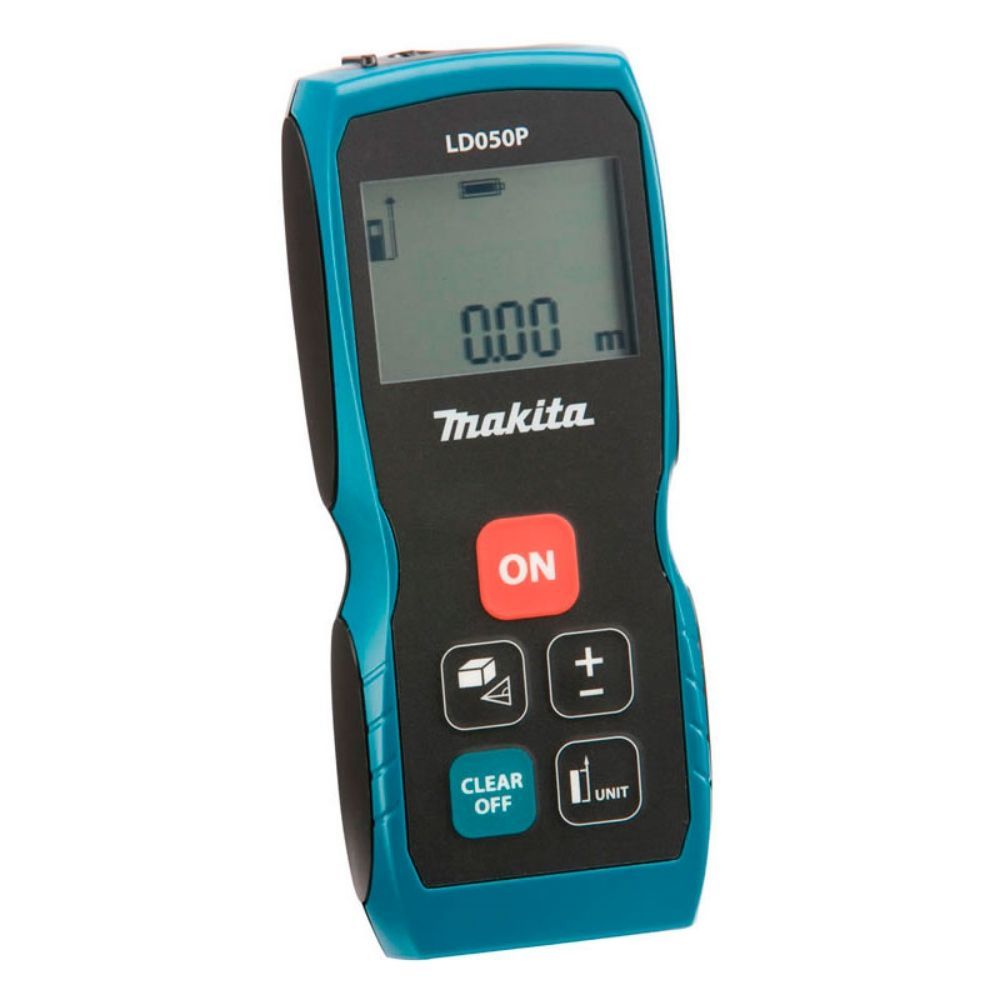 Medidor de Distancia a Laser LD050P 50m 7 Funcoes IP54 Preto Makita 100g