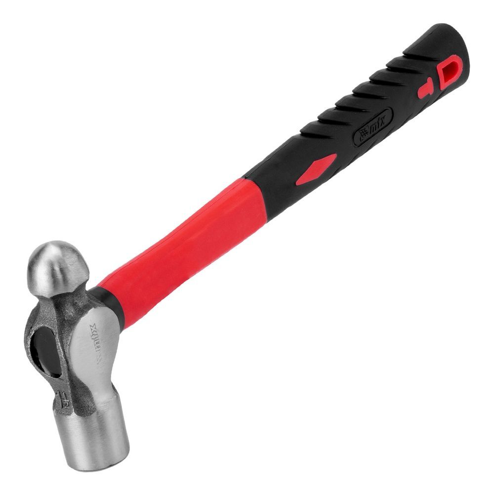 Martelo Bola Cabo de Fibra 600g MTX Forjado em Aço 45 com Absorção de Vibração Bivolt 600g