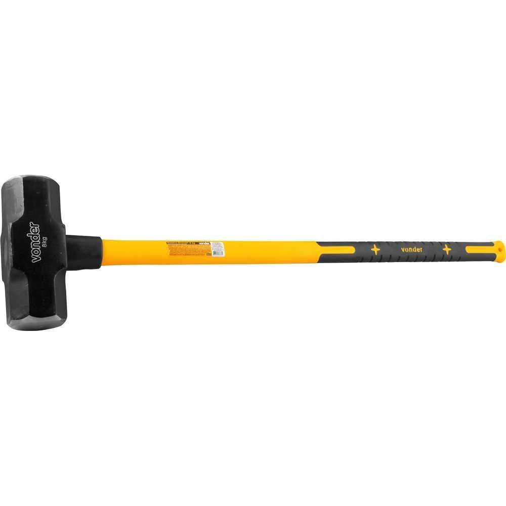 Marreta Oitavada 3589004800 com Design Oitavado para Maior Precisão Cabo em Fibra de Vidro Aço Carbono - SAE 1020 Nove54