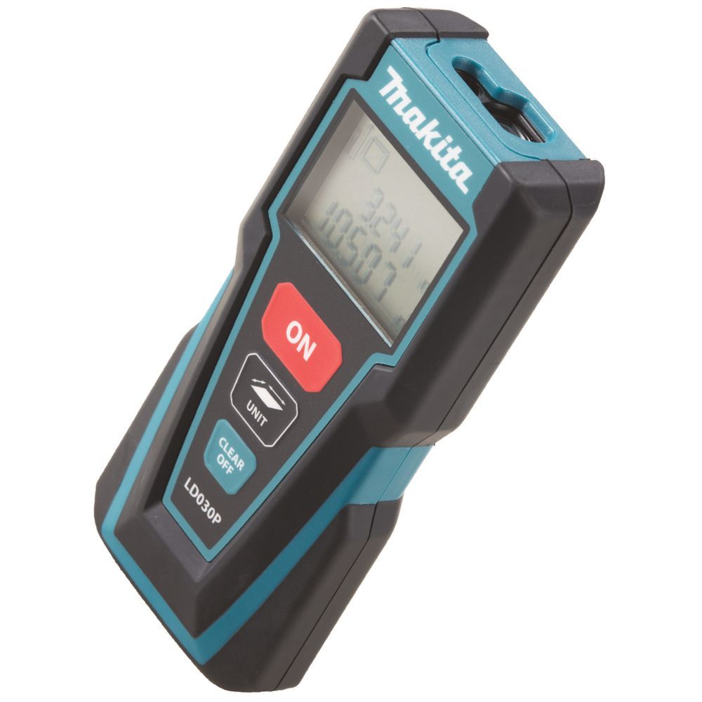Medidor de Distância LD030P com Laser 30m e Proteção IP54 Preto Makita 11CM