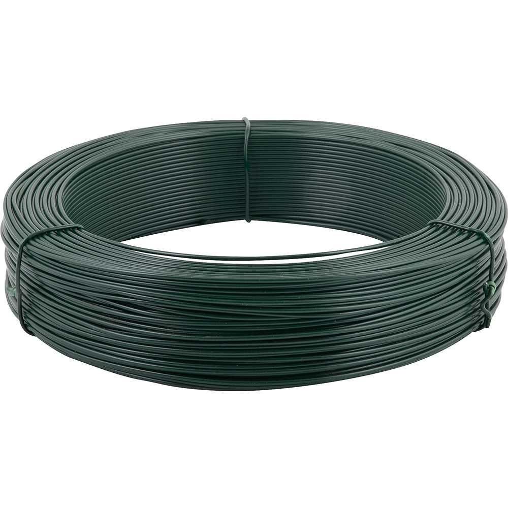 Arame Revestido BWG 20 com Revestimento em PVC e Proteção Contra Corrosão Verde Vonder 950G