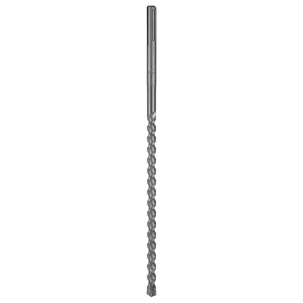 Broca para Concreto SDS Max com Placa de Carboneto VK8 e Cabeça Centralizadora Cinza MTX 19MM 540MM