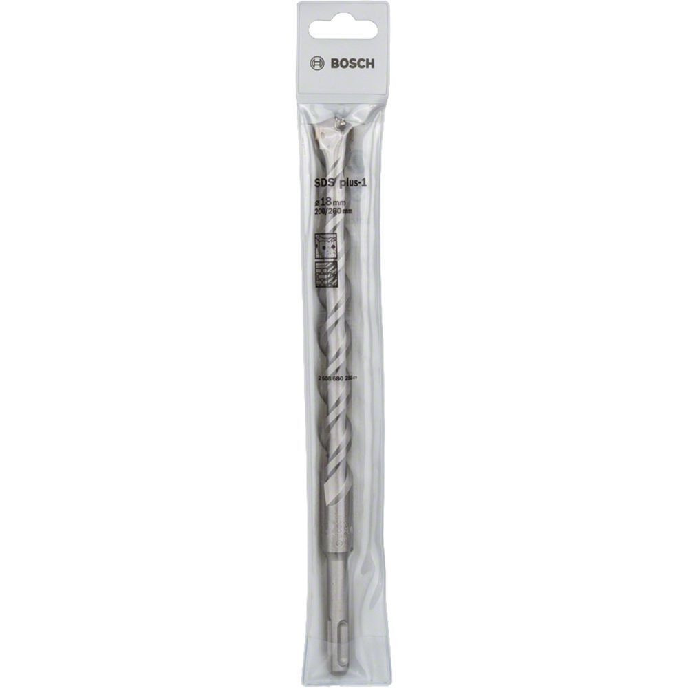 Broca para Concreto SDS Plus-1 com Duas Arestas de Corte em Carbeto de Tungstênio 18CM X 200CM X 260CM Bosch