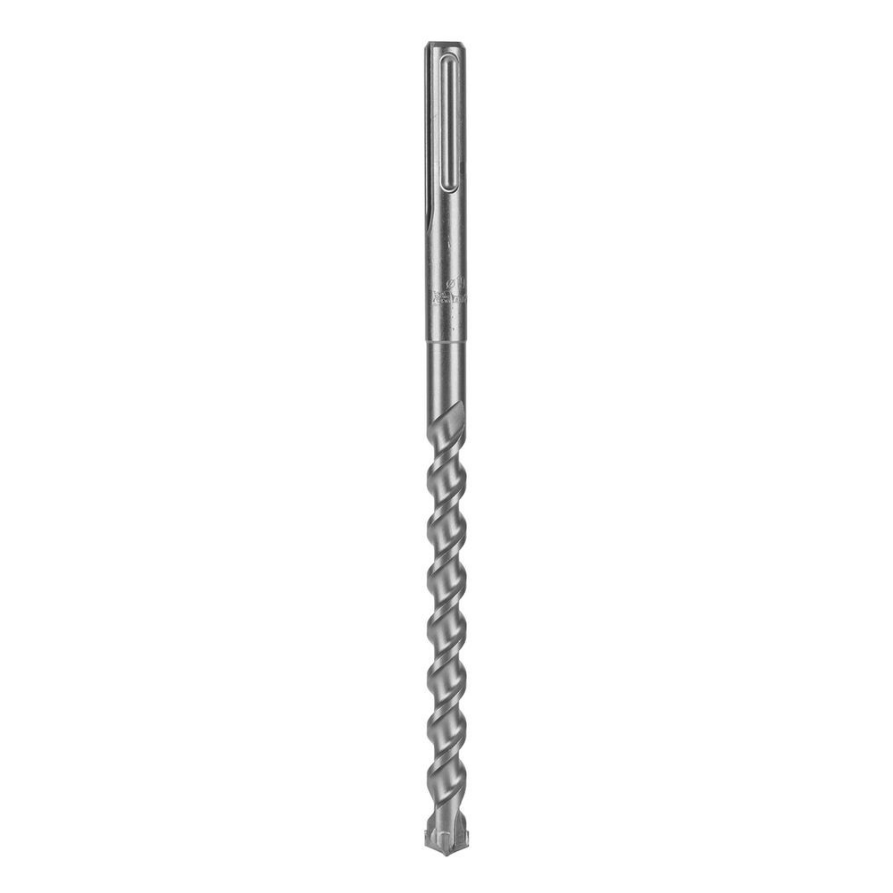 Broca para Concreto SDS Max 19x340mm com Placa de Carboneto de Tungstênio VK8 e Espiral Dupla Cinza MTX 19CM 340CM