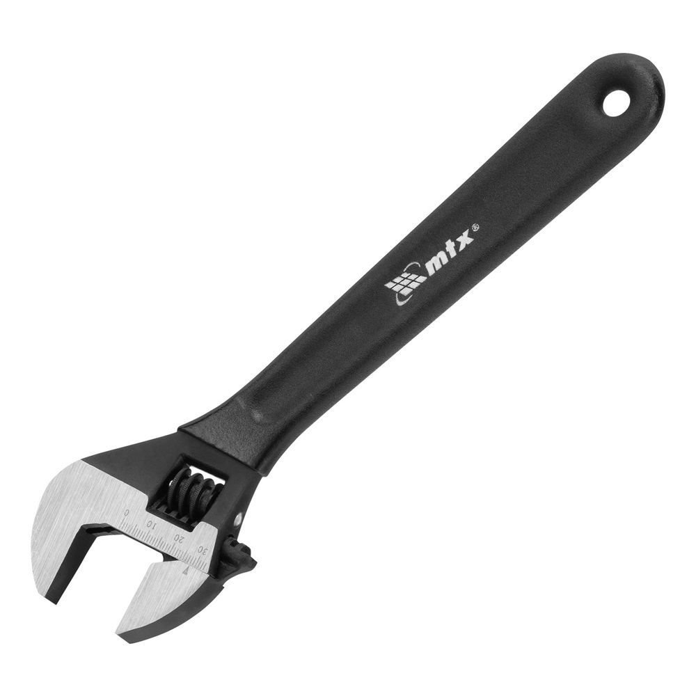 Chave Ajustável 155059 para Diversos Tamanhos de Peças com Cabo Emborrachado Cinza MTX 250MM