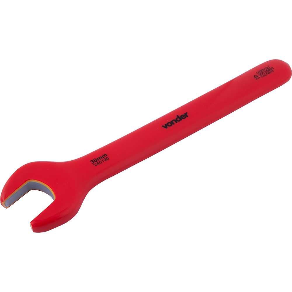 Chave Fixa 30mm Isolada 1000V IEC60900 Aço Cromo Vanádio Cabo Anatômico Nove54 30CM