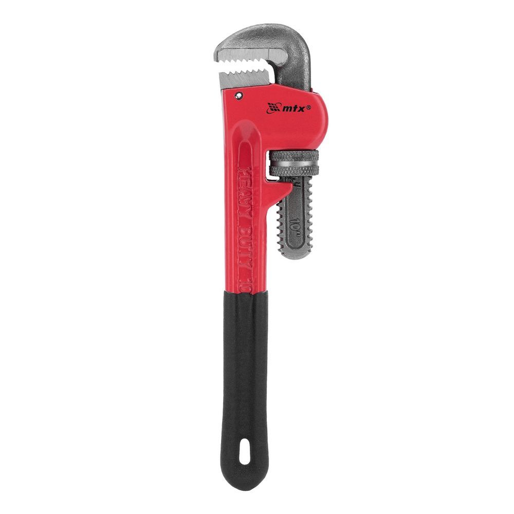 Chave Grifo Americano Industrial 10pol 250mm Ajuste Rápido Cabo Ergonômico Aço de Alta Qualidade MTX 27CM