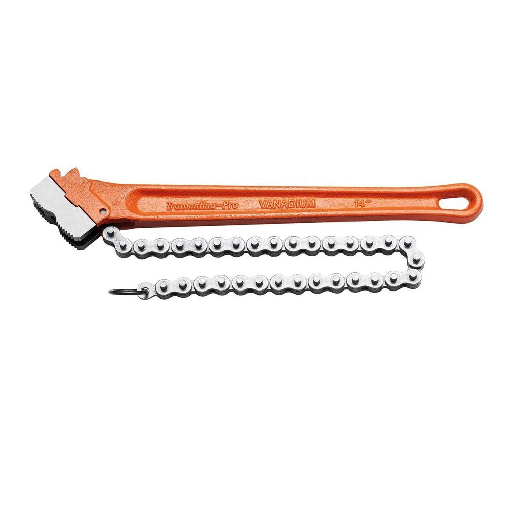 Chave Corrente Pro para Tubos com Mordentes Reversíveis e Aço Especial 60-125MM Tramontina 45CM