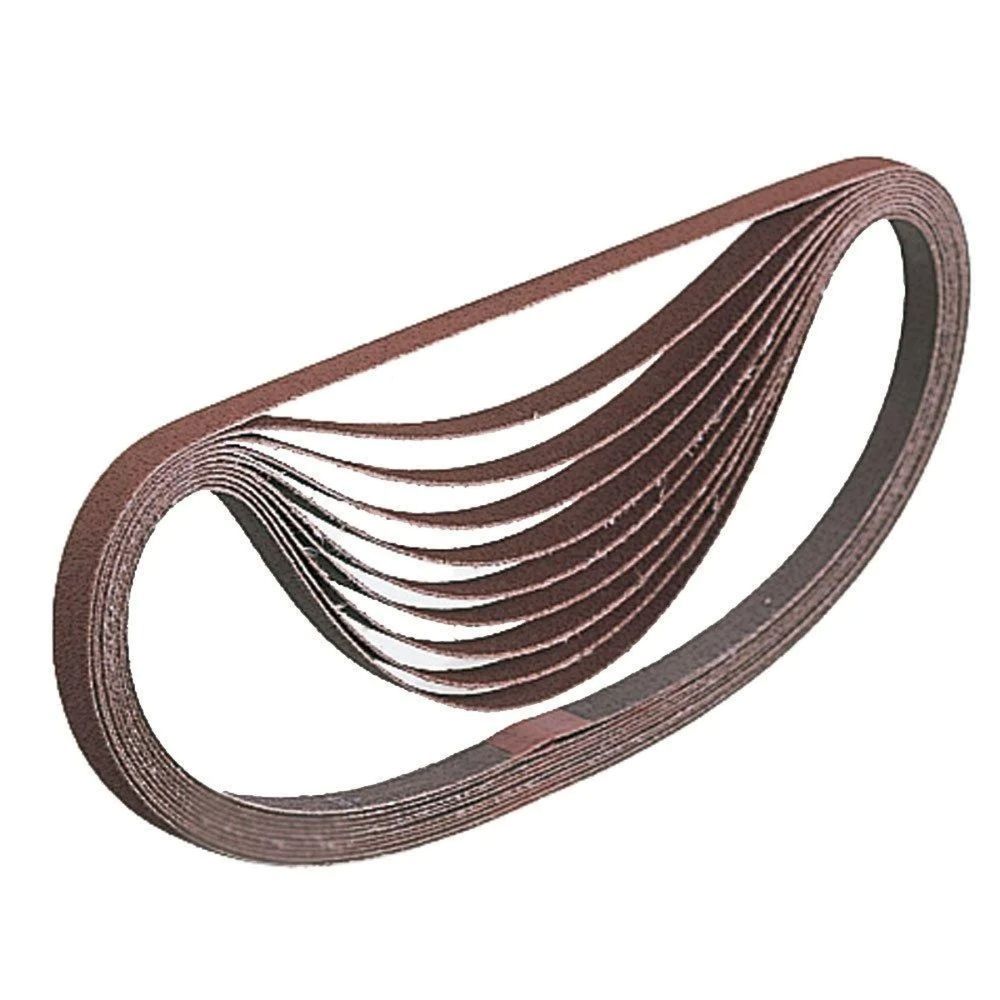 Conjunto de Cinta Lixa 9 X 533mm Grão 60 A-34453 Alta Durabilidade 10 Unidades Makita 533CM