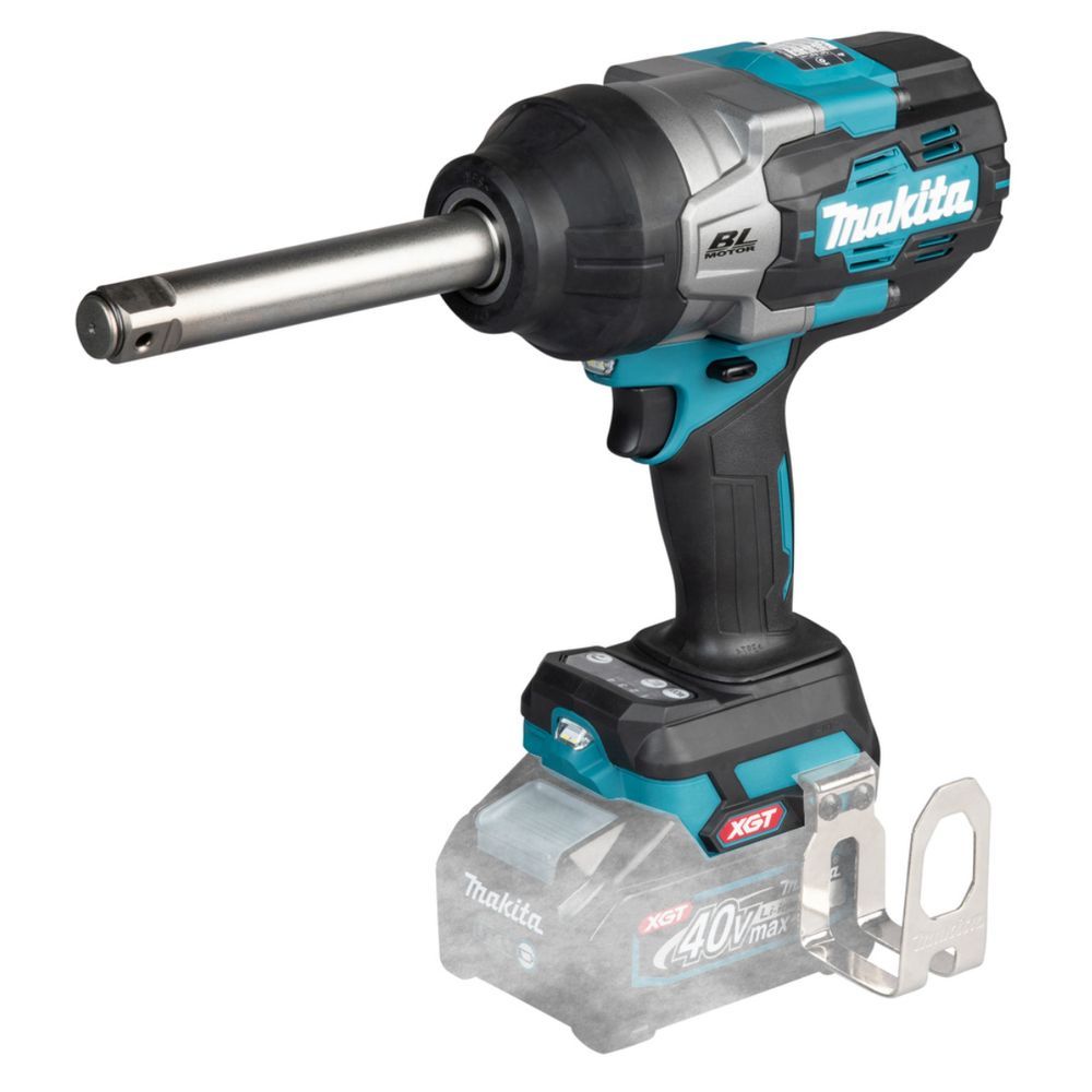 Chave Impacto Makita TW011GZ 40V com Torque de 1.500 N.m e Eixo Longo 138mm Bivolt 9,4CM