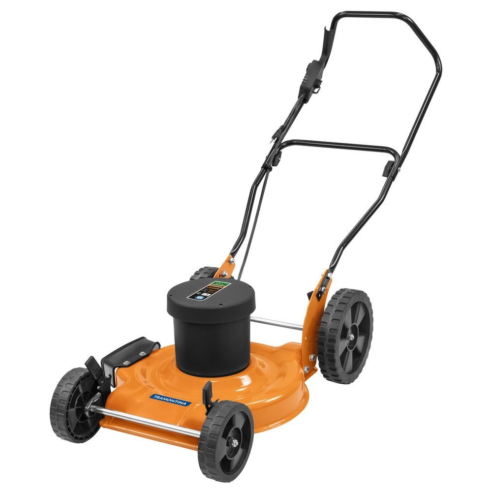 Cortador de Grama Elétrico Tramontina CE45M com Motor 2500W e Chassi Metálico Amarelo 51CM 220V