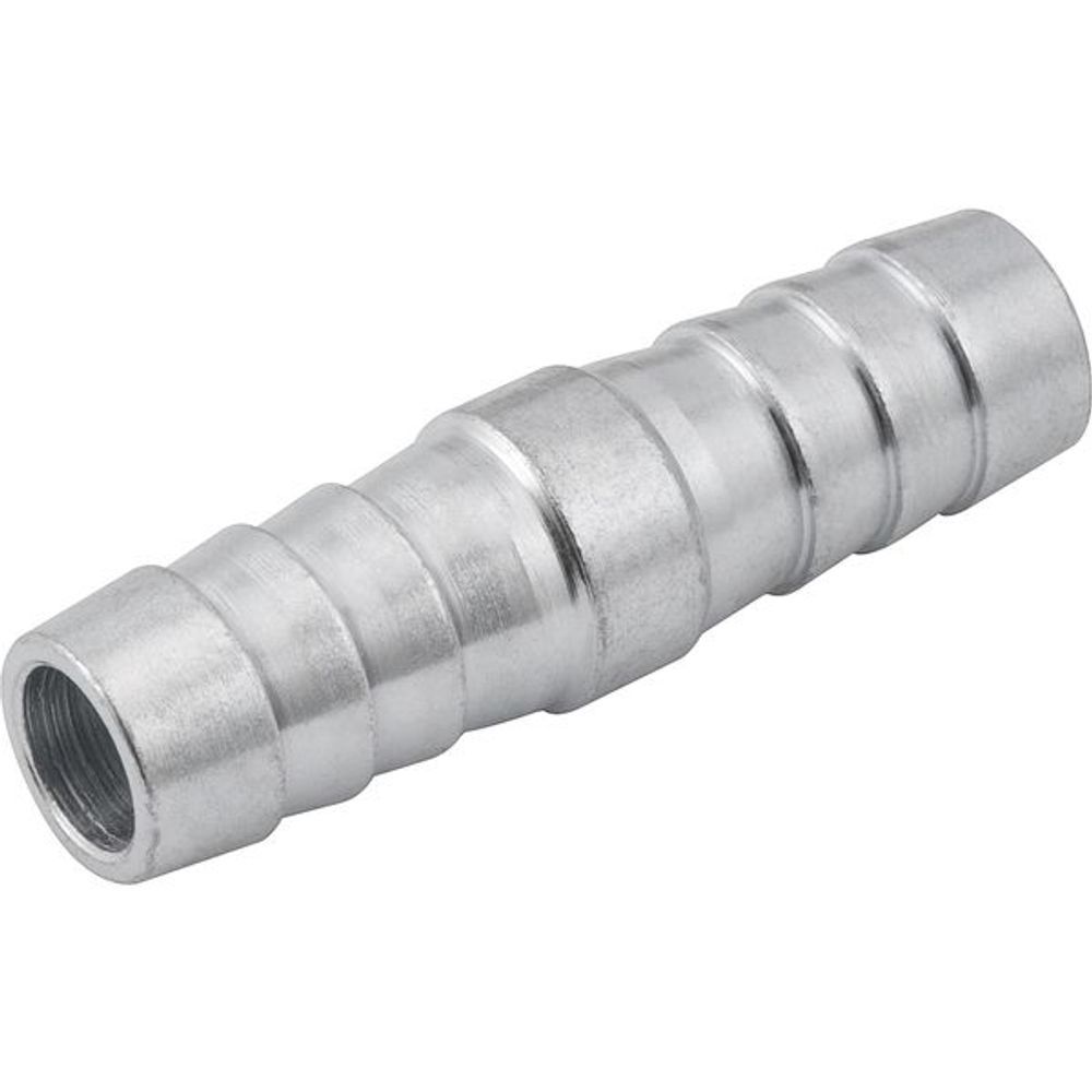 Emenda para Mangueira 1-2 Aço Carbono Conexão Segura e Durável Resistente à Corrosão 2 Peças Vonder