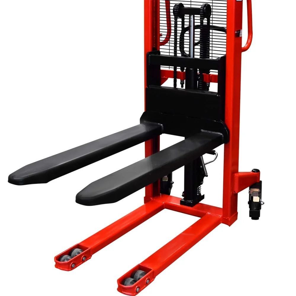 Empilhadeira Manual 2,0t 1150x550 Worker Nylon Roda Dupla com Capacidade de 2,0T e Pintura Eletrostática Bivolt