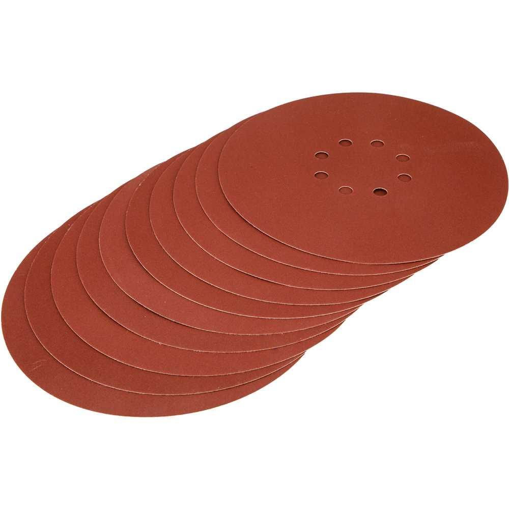 Disco de Lixa G220 para Lixadeira LPV com 8 Furos e Aspiração de Poeira Nove54 225MM