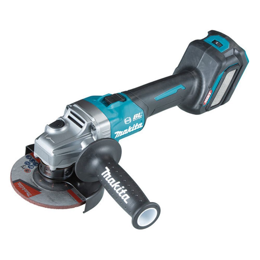 Esmerilhadeira Angular GA016GZ com Motor BL Brushless e Freio Instantâneo Azul Makita 140CM