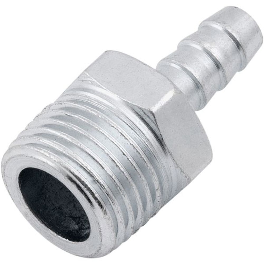 Espigão Fixo Macho para Mangueira 5-16 Rosca 1-2 NPT Aço Zincado com Conexão Segura e Durável Vonder 2 UNIDADES