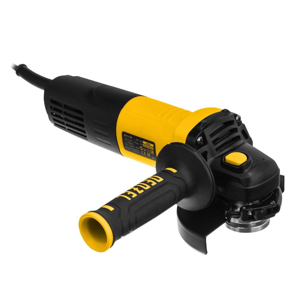Esmerilhadeira Angular AG115-750 Corte e Desbaste com Proteção Reforçada 127V Denzel 12CM 115MM 750W 11000 RPM