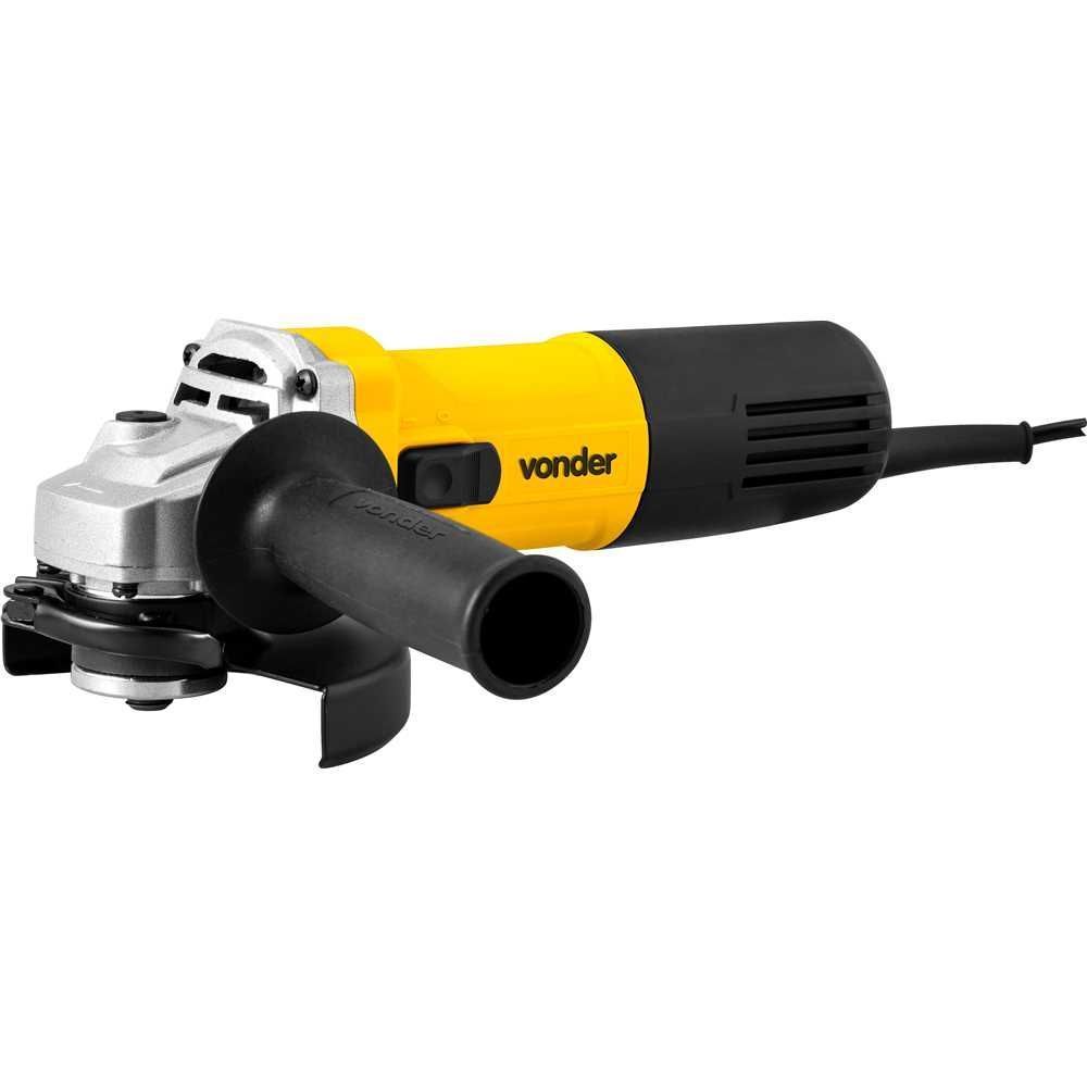 Esmerilhadeira Angular EAV 905V com Velocidade Variável e Punho Auxiliar Vonder 5POL 127V