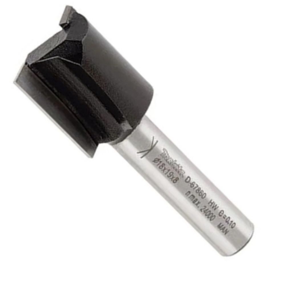Fresa Paralela D-67860 Dupla Haste Cortes Precisos em Madeira Metal Duro Makita 8CM 51MM