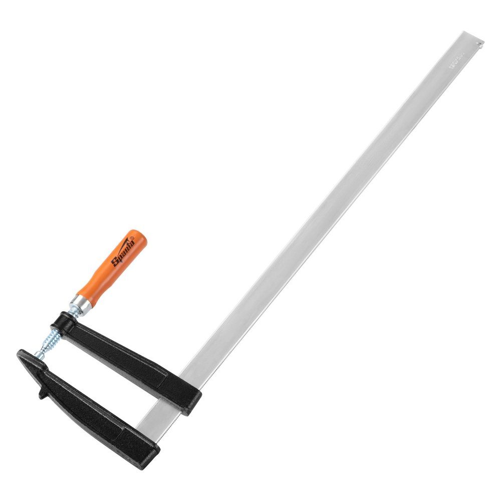 Grampo Sargento Tipo F 2044155 Fixação Segura com Mandíbula Móvel Inox Sparta Ferramentas 500CM 23KG