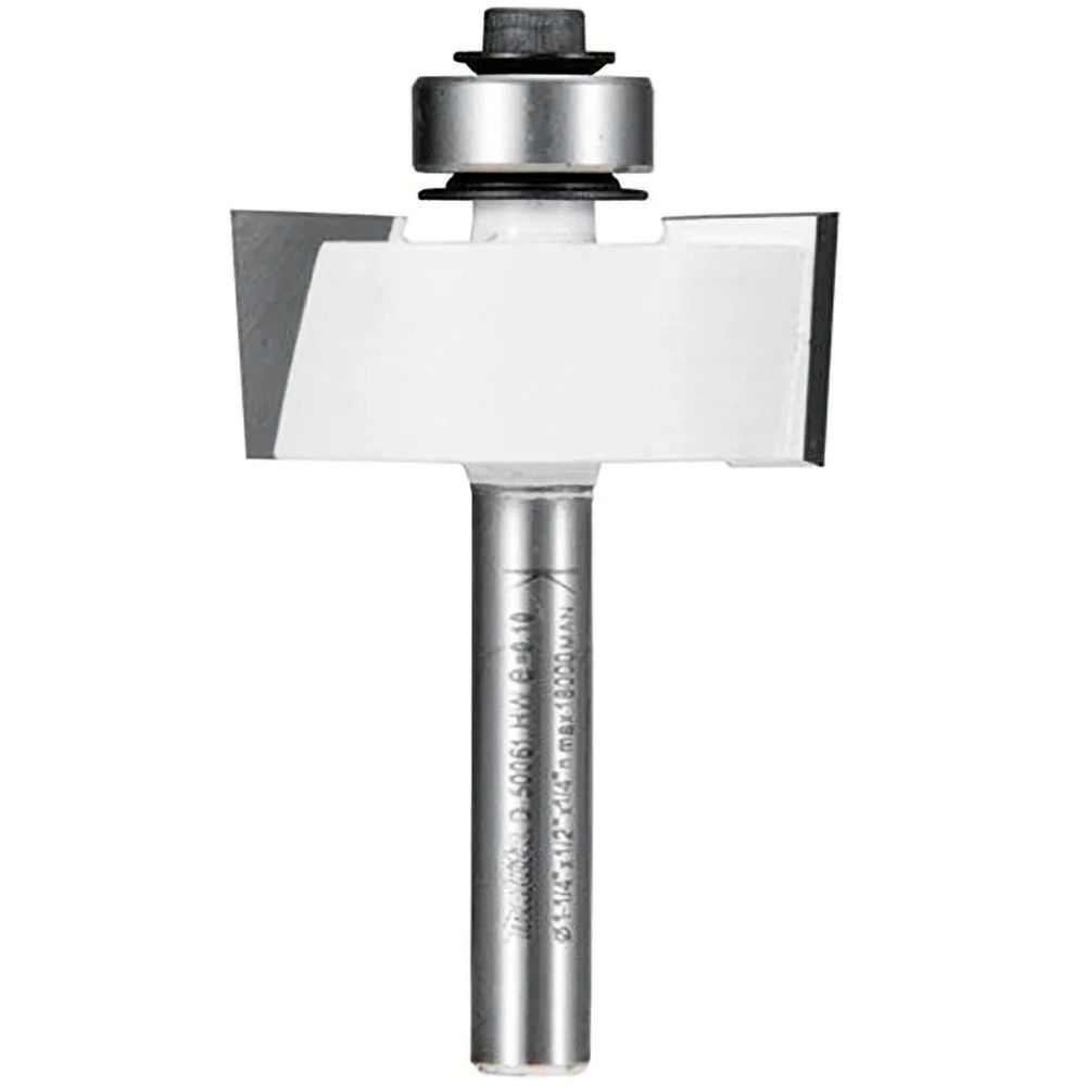 Fresa D-50077 com Rolamento Diamantado para Madeira Metal Duro 1-1-4 1-2 Makita 32MM