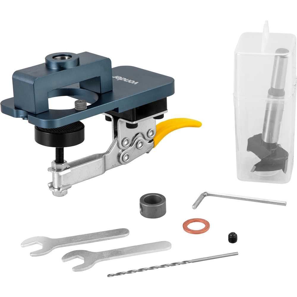 Gabarito para Furação 35mm Instalação Precisa e Durável em Alumínio Nove54 58CM 15-25MM 5000 RPM