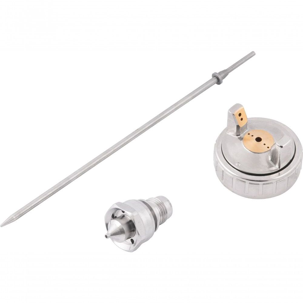 Kit Reposição Agulha-Bico-Capa de Ar PSV 200 para Pintura com Aço Inox e Latão 1,5MM Vonder