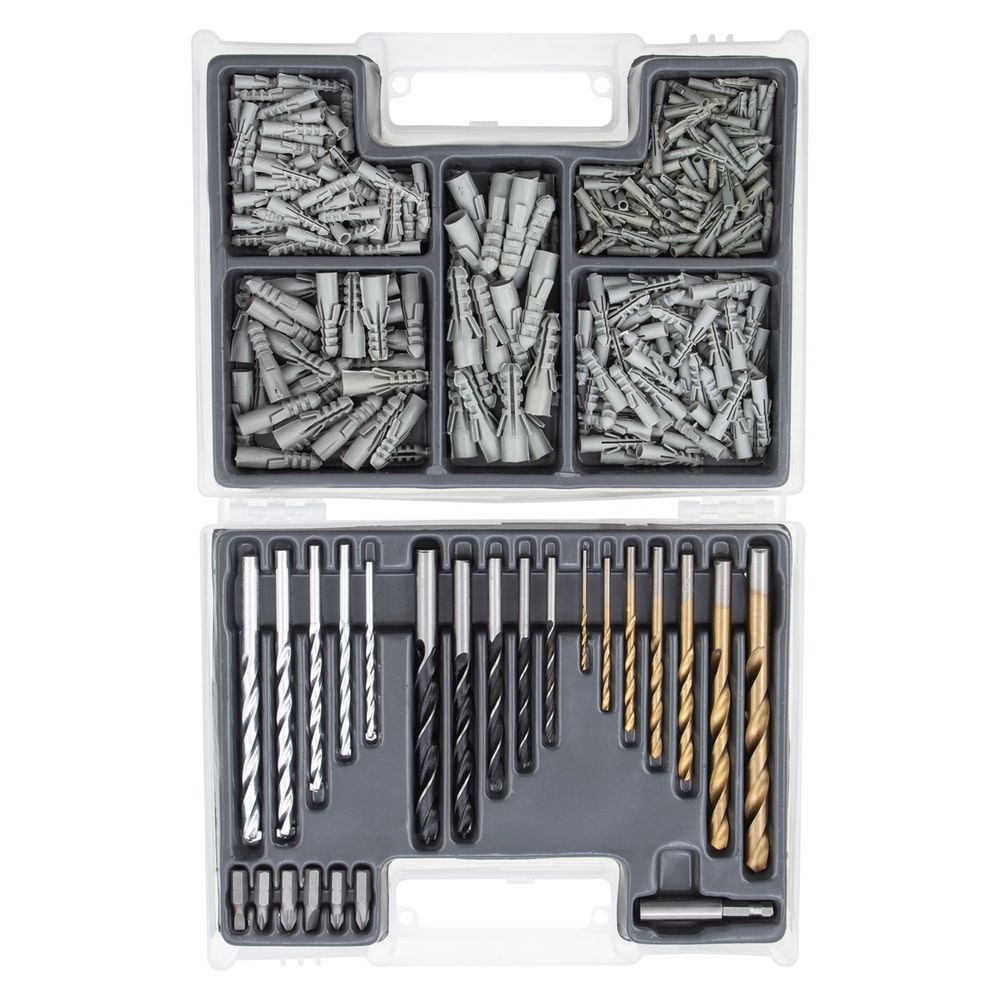 Jogo de Brocas e Bits Misto 300 Peças com Alta Durabilidade e Adaptador Magnético MTX 300PEÇAS
