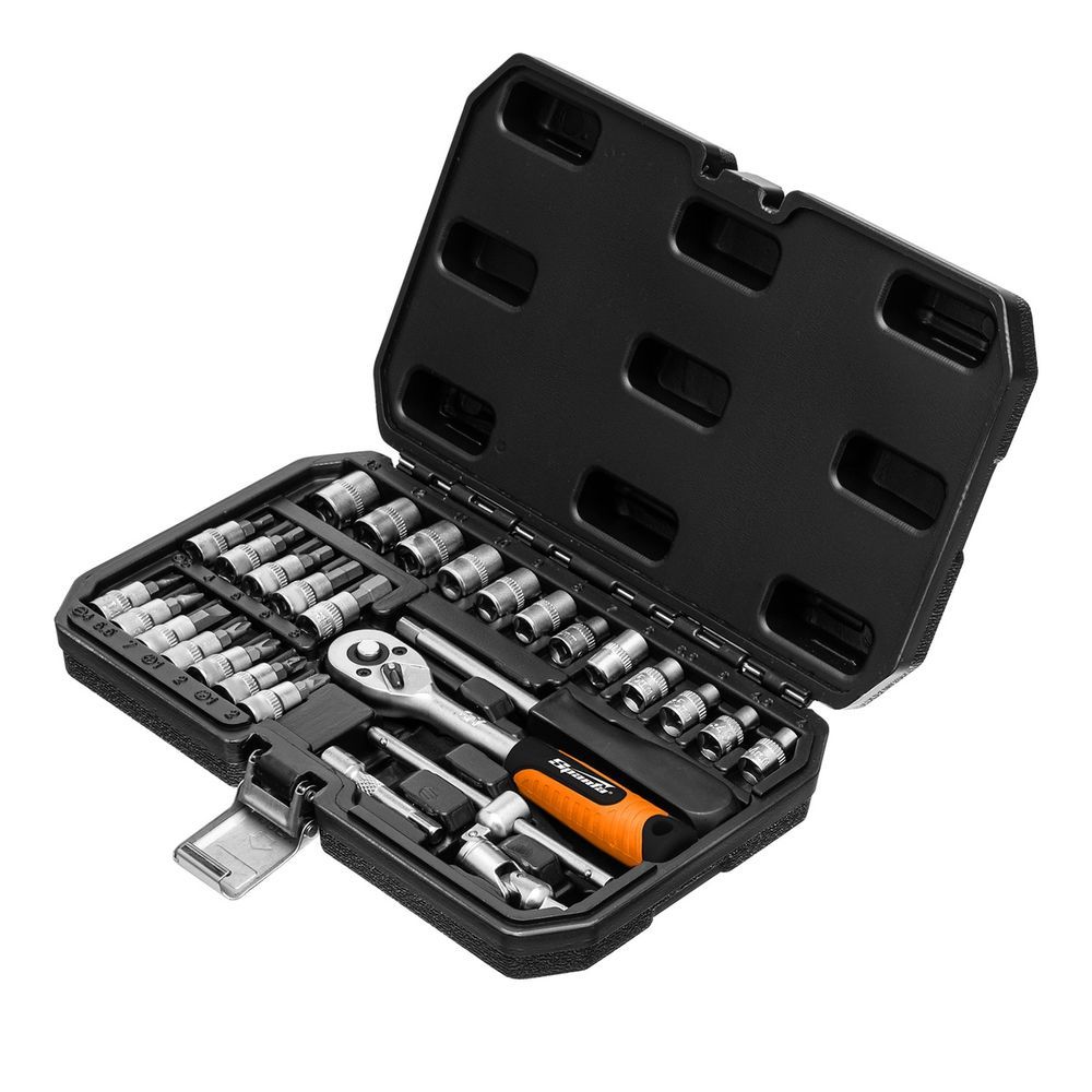 Jogo de Ferramentas 135237 29 Peças em Aço Crv com Maleta Resistente e Acessórios para Uso Profissional e Doméstico