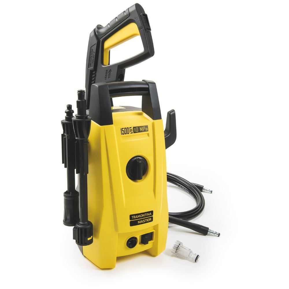 Lavadora de Alta Pressão Master 1200W 110V 1500 PSI com Sistema Stop Total com Mangueira 3M Tramontina