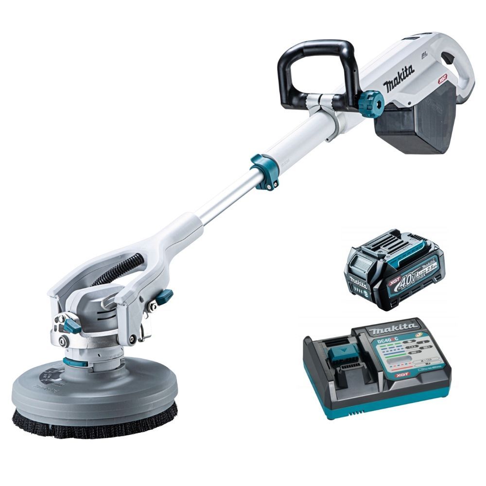 Limpadora PS001GM101 com Motor BL Bivolt Azul Makita 4,4KG Kit com Bateria 40V 4,0AH