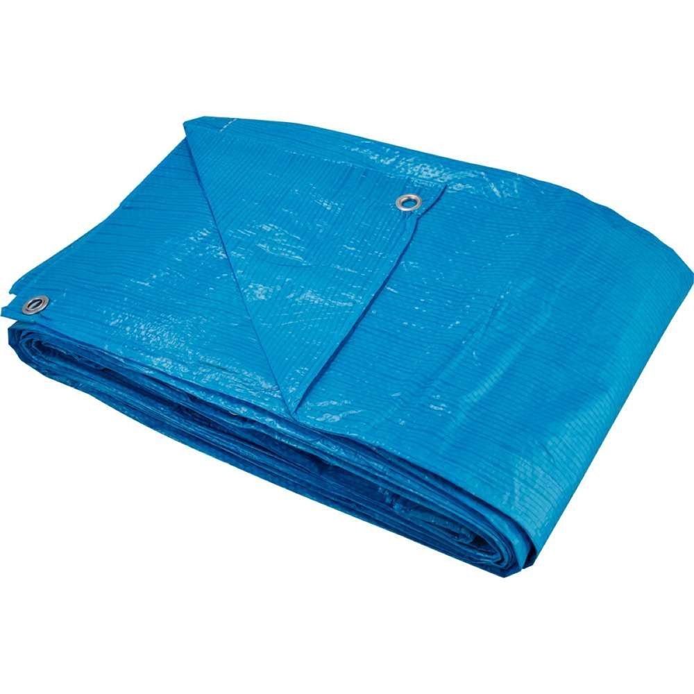 Lona Polietileno Leve 7 X 6m 100 Micras com Fio Reforçado Azul Vonder 600CM