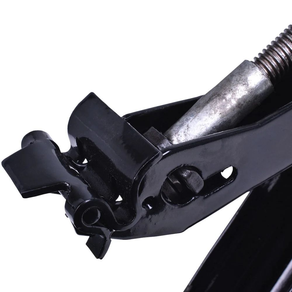 Macaco Joelho 600kg Universal Worker Elevação 85-385mm em Aço para Veículos com Design Compacto 8CM