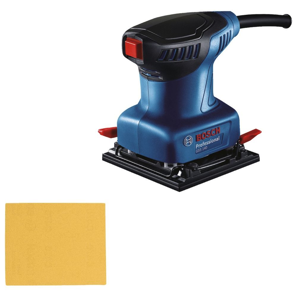 Lixadeira Orbital Gss 140 com Alta Precisão e Redução de Vibração 50% Cinza Bosch 220W 110V