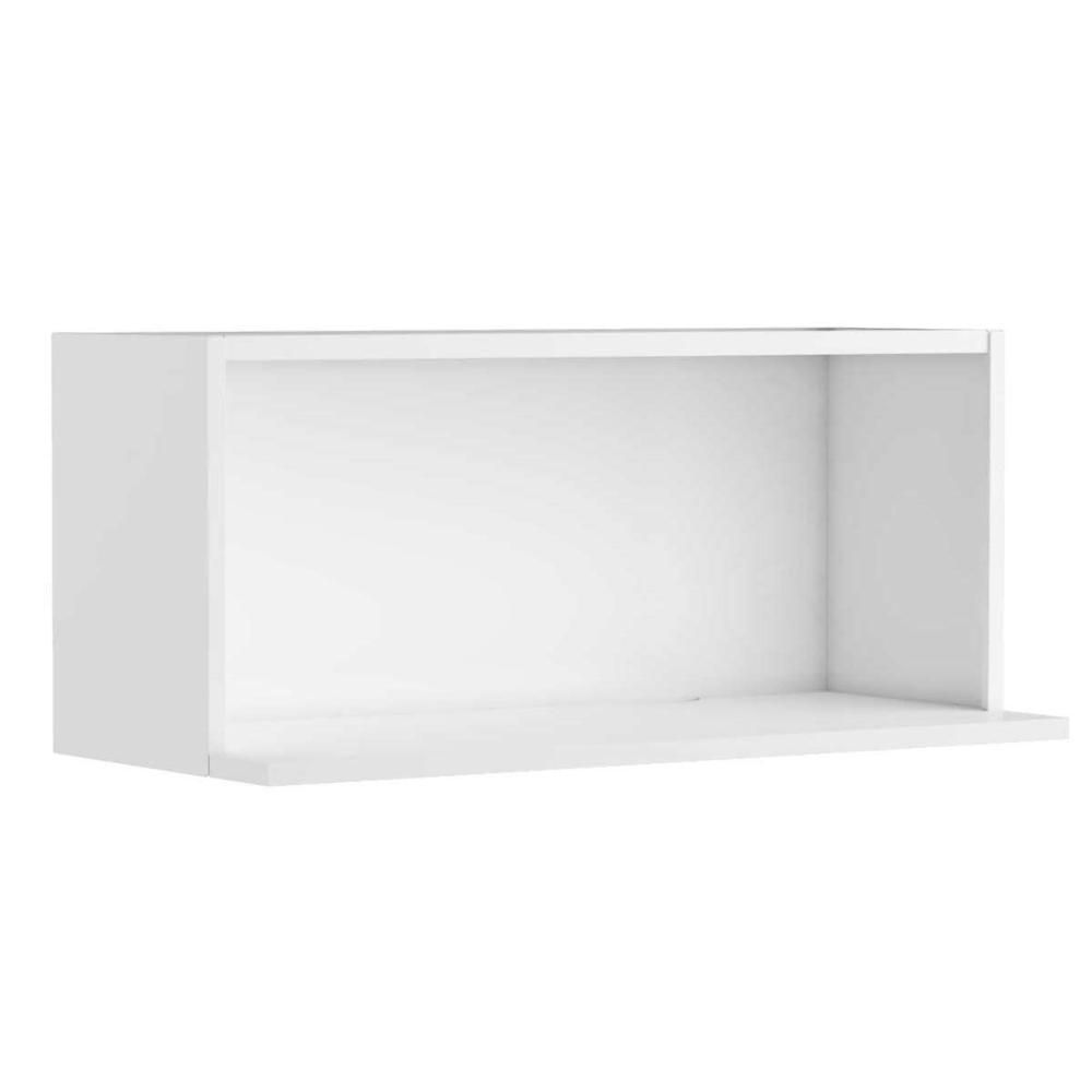 Nicho para Cozinha Evidence sem Porta sem Gavetas Aço 80CM Branco Bertolini