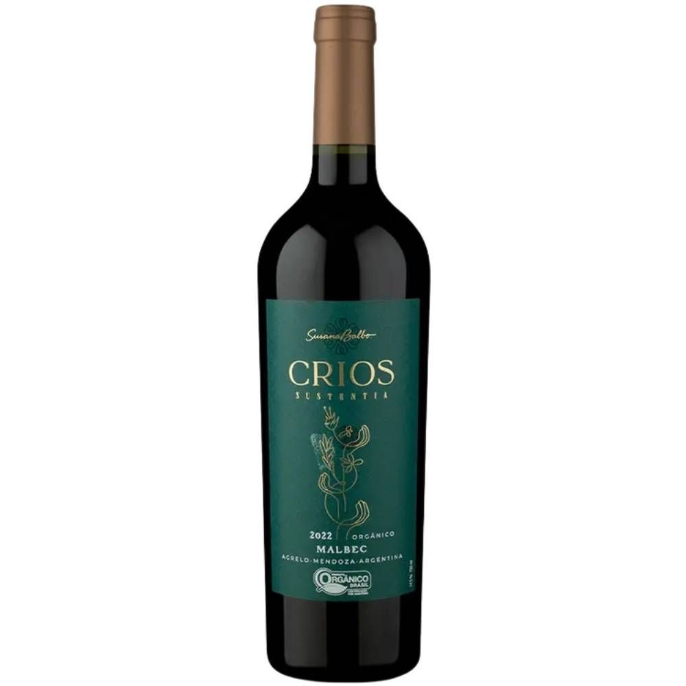 Vinho Tinto Malbec Luján de Cuyo - Argentina Susana Balbo Wines Crios Sustentia Orgânico 750ML 70CM 12