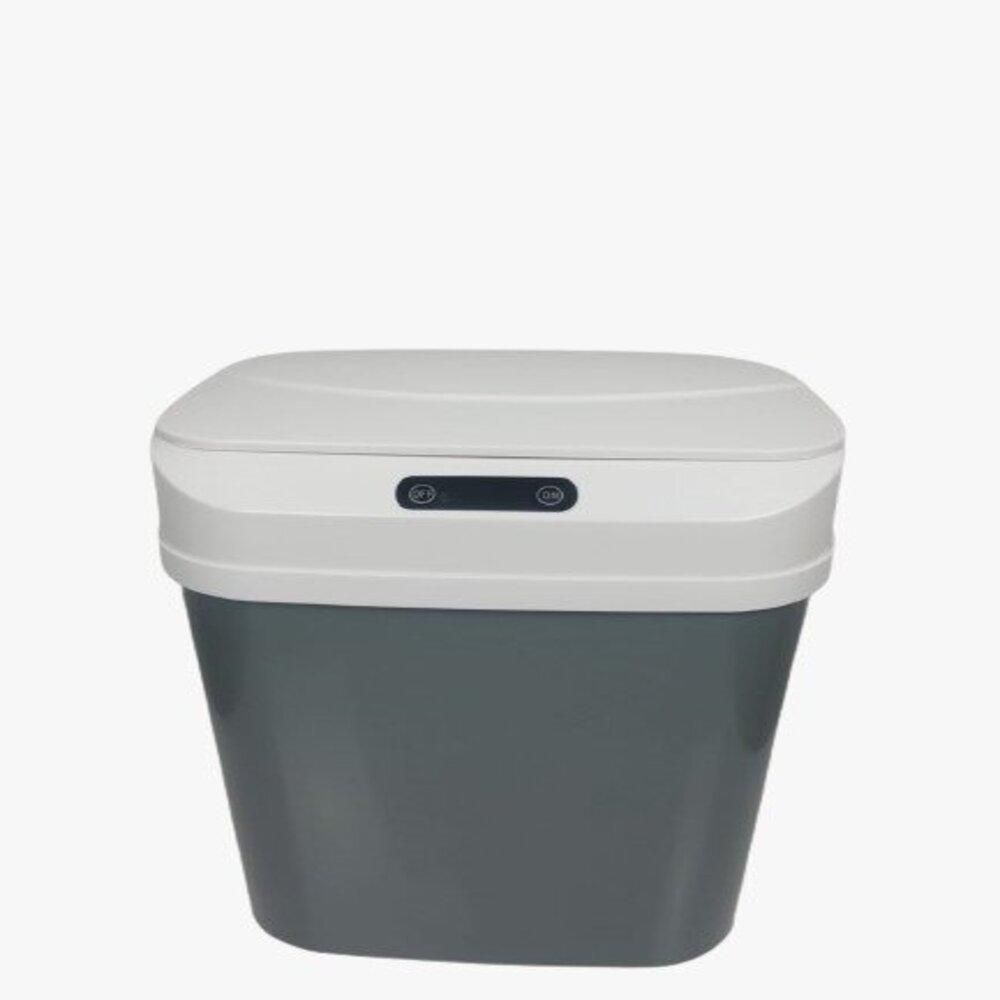 Lixeira Automática com Sensor 17,5L Plástico Abertura por Sensor Tampa Inteligente Preto Yeet 26CM 17,5L