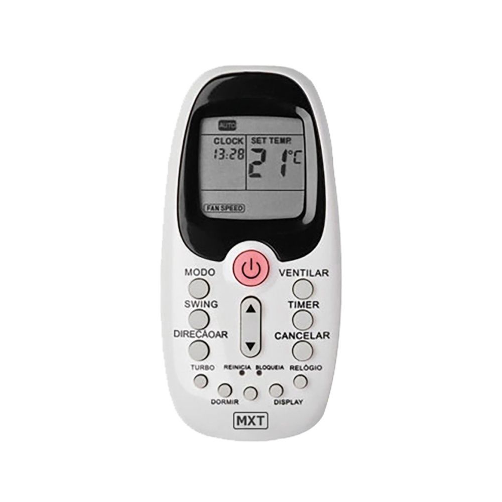 Controle Remoto Grupo MXT 01308 para Ar Condicionado Midea Comfee Komeco Bivolt