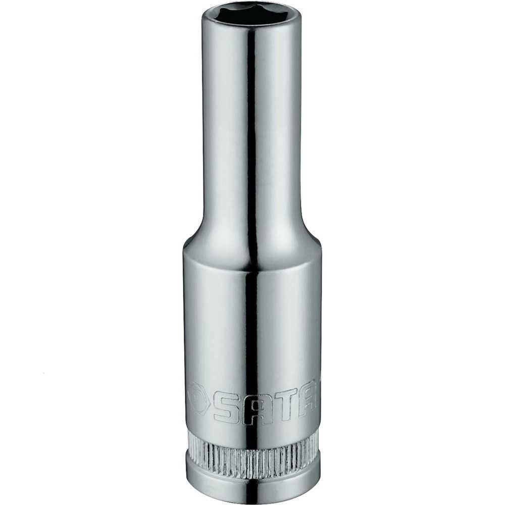 Soquete Sextavado Longo ST13413SC com Tecnologia Surface Drive Aço Cromo Vanádio 22MM Sata