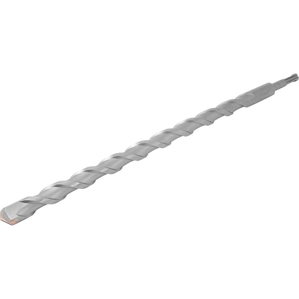 Broca SDS PLUS 19MM X 400MM para Concreto e Alvenaria com Ponta de Metal Duro Vonder Cinza 19CM 1 Unidade