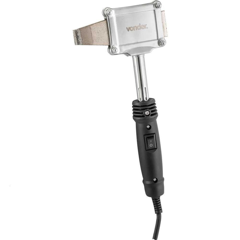 Ferro para Solda FSM 320 320W 220V com Ponta Machadinha Cinza Vonder com Suporte 0,76kg