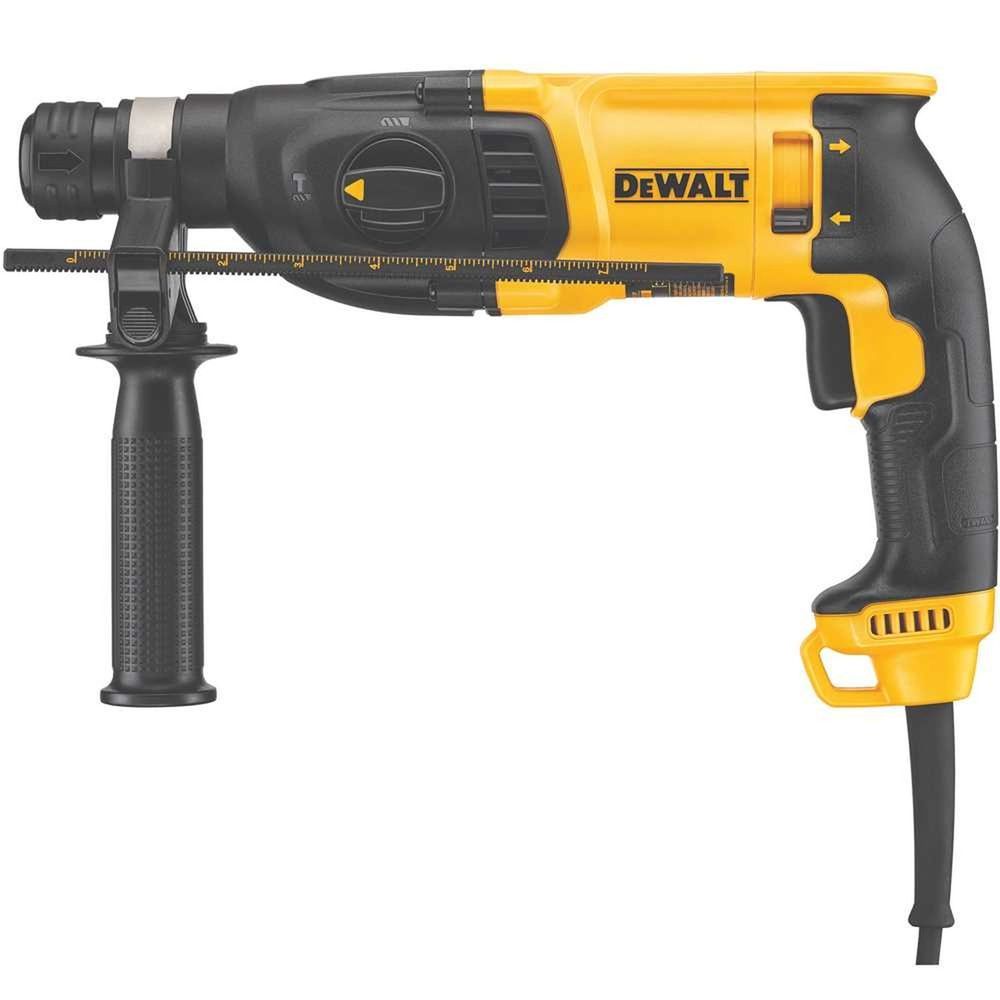 Martelete Perfurador Rompedor D25133K-B2 800W 220V com Punho Auxiliar e Limitador de Profundidade DEWALT