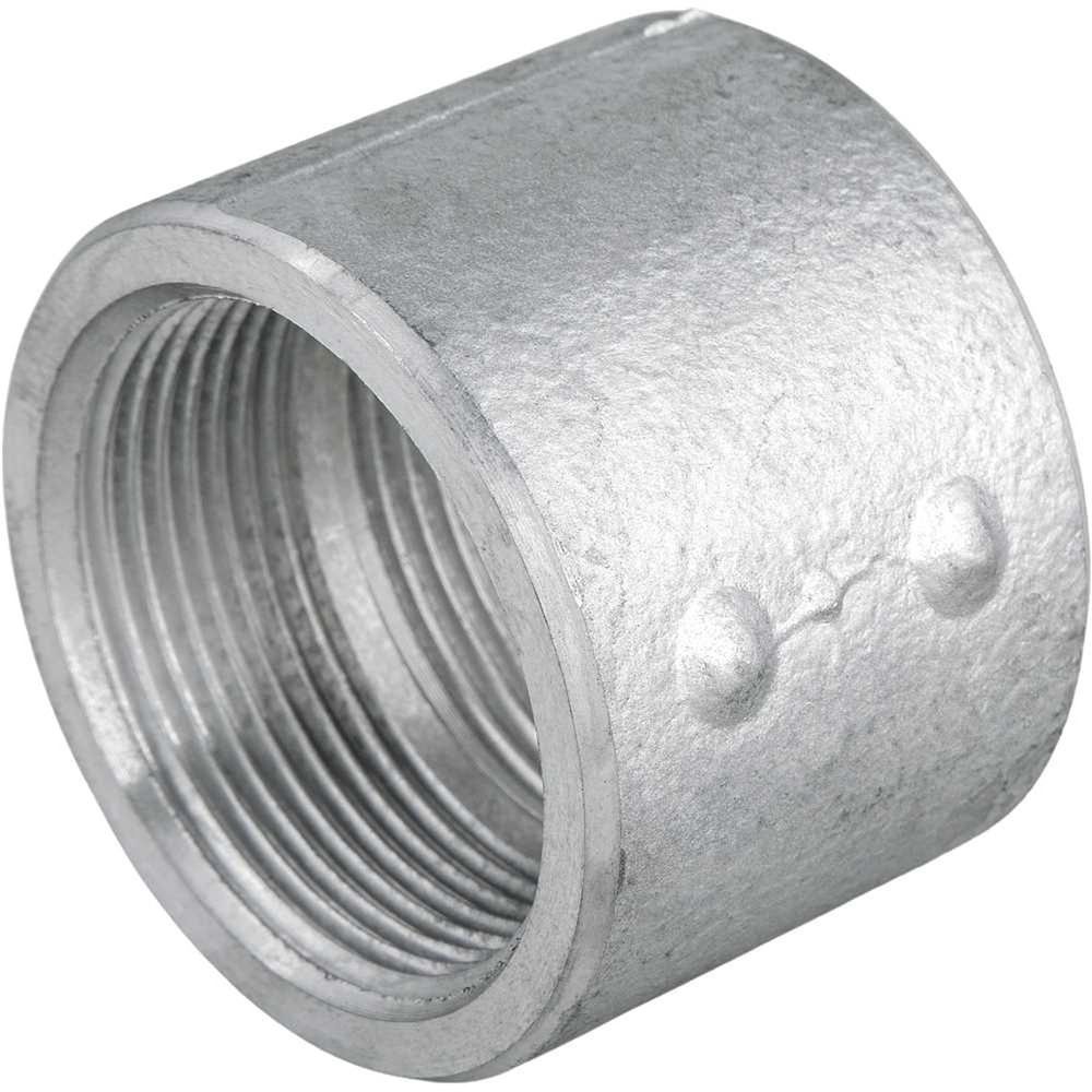 Luva de Conexão para Instalações Hidráulicas 5110000112 com Rosca 1.1-2 BSP Resistente à Oxidação e Corrosão Cinza