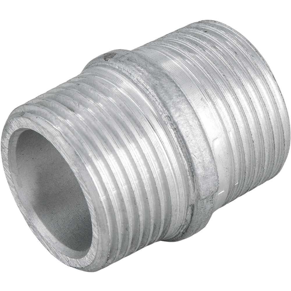 Niple Duplo em Alumínio 1 BSP 5110000100 Resistente à Oxidação e Corrosão Vonder 1 Unidade