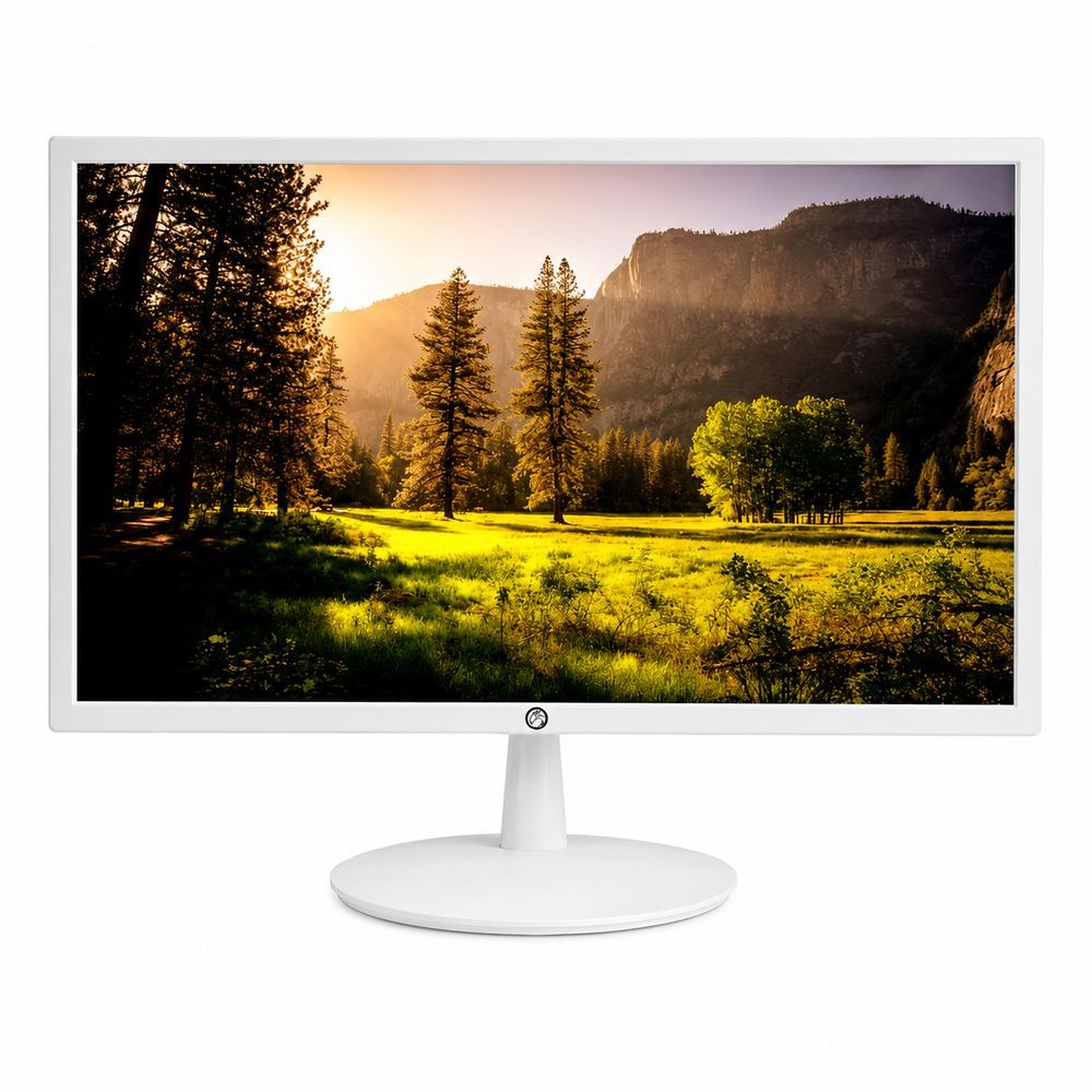 Monitor Widescreen 24" Full HD 75Hz Branco Brazil PC HDMI VGA VESA 55CM