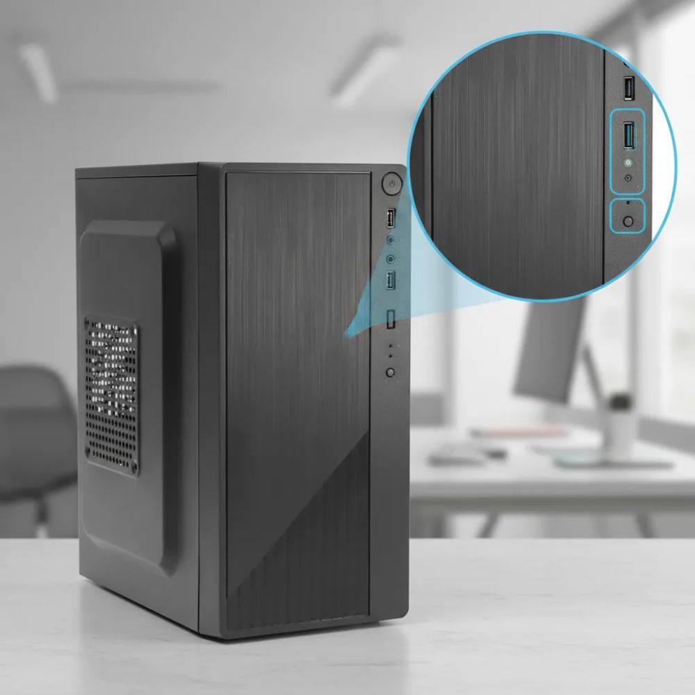 Computador Completo H61 - LGA 1155 Intel Core I5 2a Geração 16GB RAM SSD 480GB Windows 10 Brazil PC Monitor 19