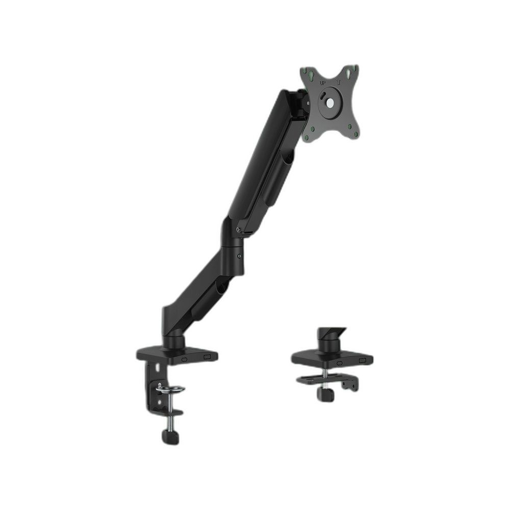 Suporte Articulado para Monitor Assistido por Mola com Ajuste de Altura e Inclinação Preto Pcyes 17CM 17-32"