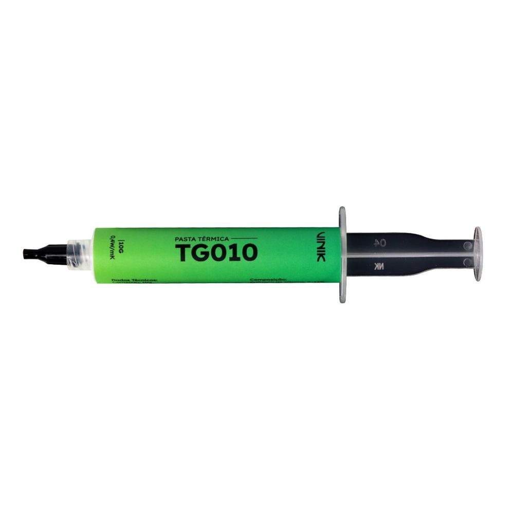 Pasta Térmica Tg010 com Condutividade 0,4 W-m-K e Baixa Impedância Branco Vinik 10G