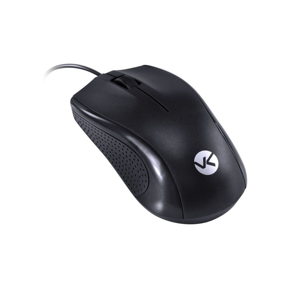 Mouse Vinik CM100 com Sensor Óptico 1000 DPI e Design Ergonômico Ambidestro Preto com Cabo USB 1.8M 60CM