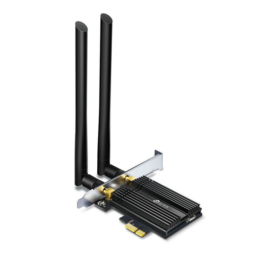 Adaptador PCI Express Wi-Fi 6 AX3000 com Bluetooth 5.2 Archer TX50E Preto TP-Link